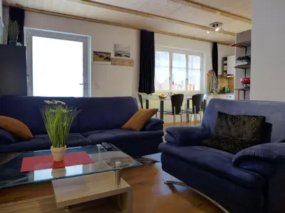 Ein Sitzbereich in der Unterkunft Apartment Tilia by Interhome
