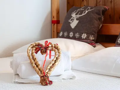 Ein Bett oder Betten in einem Zimmer der Unterkunft Apartment Magrappé 344 by Interhome