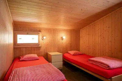 Ein Bett oder Betten in einem Zimmer der Unterkunft Simons Herberge