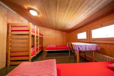 Ein Bett oder Betten in einem Zimmer der Unterkunft Simons Herberge