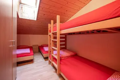 Ein Bett oder Betten in einem Zimmer der Unterkunft Simons Herberge
