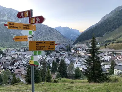 Naturlandschaft in der Nähe des Hotels