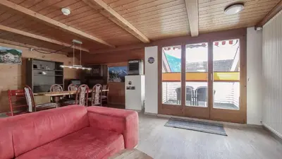 Küche/Küchenzeile in der Unterkunft Rössli Holiday Apartment