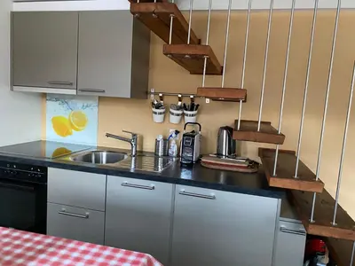 Küche/Küchenzeile in der Unterkunft Dorner Rustic Chalet