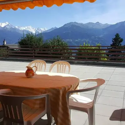 Sunny 2 BR w large terrace