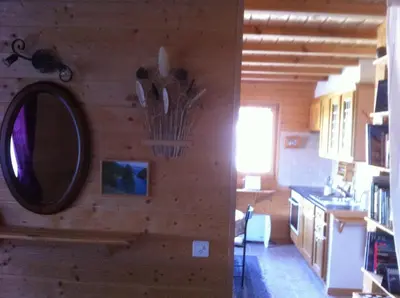 Küche/Küchenzeile in der Unterkunft Les Gîtes du Cairn