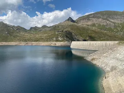 Naturlandschaft in der Nähe des Ferienhauses