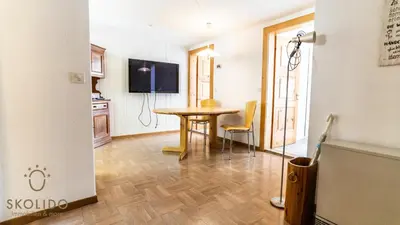 TV/Unterhaltungsangebot in der Unterkunft Gemütliches Ferienhaus Brigerbad