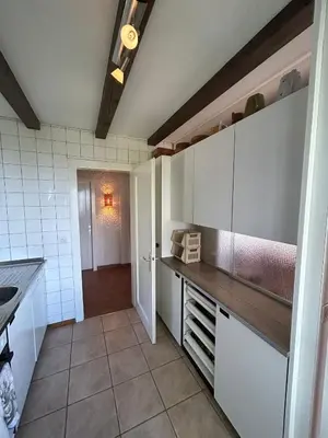 Küche/Küchenzeile in der Unterkunft Cache-Cache MOUNTAIN & QUIET chalet 10 pers