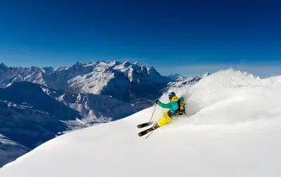 Skifahren im Hotel oder in der Nähe
