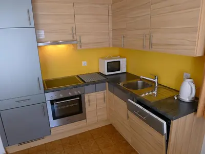 Küche/Küchenzeile in der Unterkunft Apartment Amara by Interhome