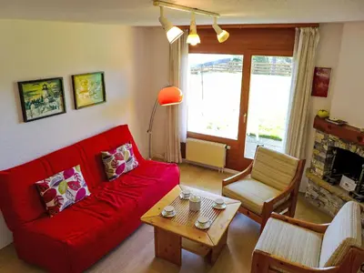 Ein Sitzbereich in der Unterkunft Apartment Santa Barbara 23 by Interhome
