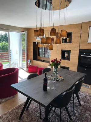 Küche/Küchenzeile in der Unterkunft Luxury apartment