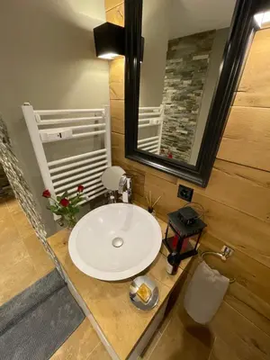 Ein Badezimmer in der Unterkunft Luxury apartment