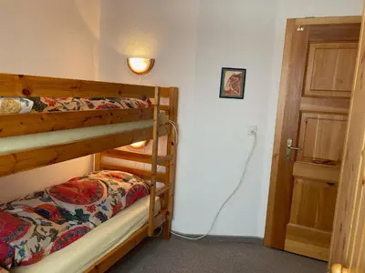 Ein Bett oder Betten in einem Zimmer der Unterkunft Chalet Pulsatilla