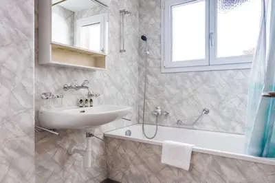 Ein Badezimmer in der Unterkunft Apartment Obem Doregade - GRIWA RENT AG