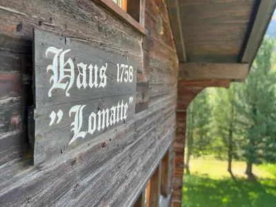 Ein Zertifikat, Auszeichnung, Logo oder anderes Dokument, das in der Unterkunft Lomatte 1758 ausgestellt ist