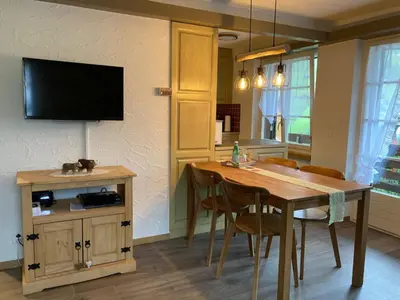 Küche/Küchenzeile in der Unterkunft Apartment Hubertus 396 d by Interhome