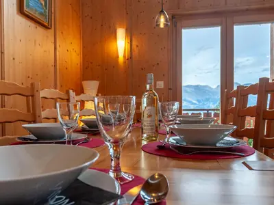 Naturlandschaft in der Nähe des Chalets