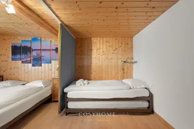 Ein Bett oder Betten in einem Zimmer der Unterkunft Les Antilles l Bucolique l By CosyHome