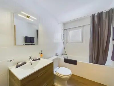 Ein Badezimmer in der Unterkunft Alpine magic for the whole family near Zermatt with parking!