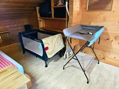 TV/Unterhaltungsangebot in der Unterkunft Gemütliche FeWo mit Sauna inmitten der Berge