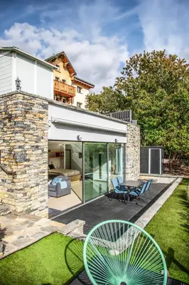 Ein Garten an der Unterkunft Loft Savièse