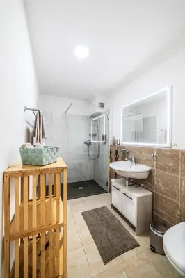 Ein Badezimmer in der Unterkunft Loft Savièse