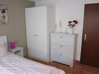 Ein Bett oder Betten in einem Zimmer der Unterkunft Apartment Lauber, Haus Wichje A, Zermatt