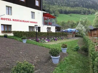 Das Gebäude in dem sich das Hotel befindet