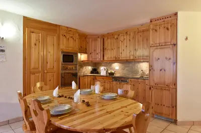 Küche/Küchenzeile in der Unterkunft Apartment Batteuse