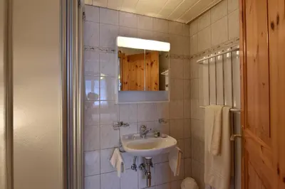 Ein Badezimmer in der Unterkunft Apartment Batteuse