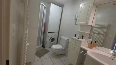 Ein Badezimmer in der Unterkunft Appartement l Magnifique vue l Proche Crans-Montana