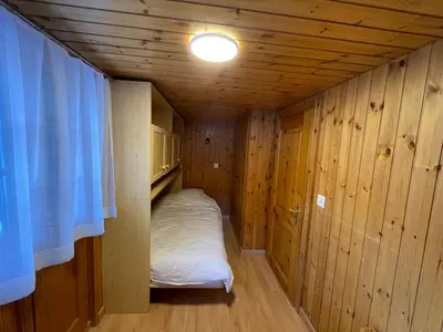 Ein Bett oder Betten in einem Zimmer der Unterkunft Apartment Moulin