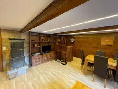 TV/Unterhaltungsangebot in der Unterkunft Apartment Moulin