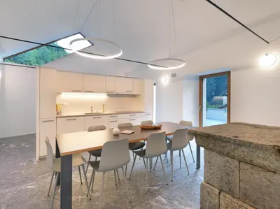Küche/Küchenzeile in der Unterkunft Casa degli Artisti