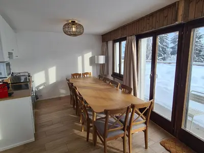 Küche/Küchenzeile in der Unterkunft Auberge de l'Ours