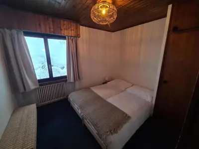 Ein Bett oder Betten in einem Zimmer der Unterkunft Auberge de l'Ours