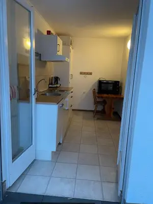 Küche/Küchenzeile in der Unterkunft Swiss Paradise 7 Gaste und Nadelhorn 6 Gaste, Sauna