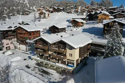 Ferienwohnung Silberdistel 2. Obergeschoss im Winter
