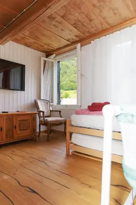 TV/Unterhaltungsangebot in der Unterkunft Charming Alpine Retreat by Apartments Capricorn