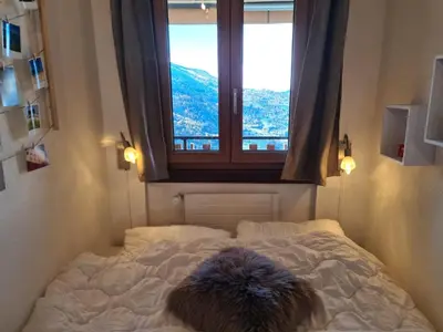Ein Bett oder Betten in einem Zimmer der Unterkunft Greppons N 012 - MOUNTAIN apartment 6 pers