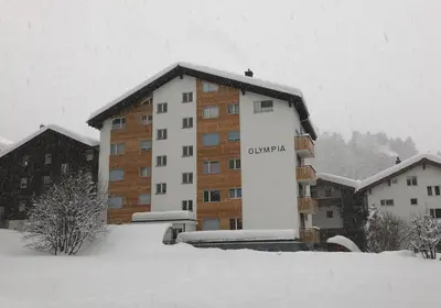 Apartment Olympia Matterhorn im Winter