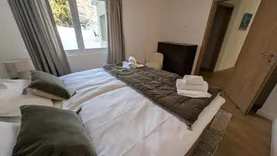 Ein Bett oder Betten in einem Zimmer der Unterkunft Le Belvedere By Alaïa