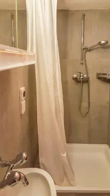 Ein Badezimmer in der Unterkunft Hotel Restaurant Monte Leone