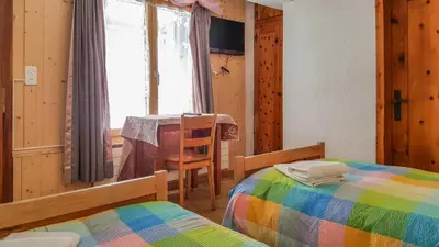 Ein Bett oder Betten in einem Zimmer der Unterkunft Hotel Restaurant Monte Leone