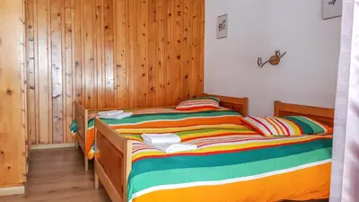 Ein Bett oder Betten in einem Zimmer der Unterkunft Hotel Restaurant Monte Leone