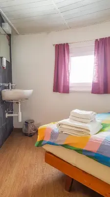 Ein Bett oder Betten in einem Zimmer der Unterkunft Hotel Restaurant Monte Leone