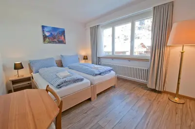 Ein Bett oder Betten in einem Zimmer der Unterkunft Haus Matten, Apartment Gant