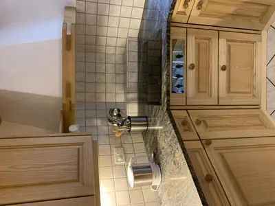 Küche/Küchenzeile in der Unterkunft Apartment Alpenglühn by Interhome